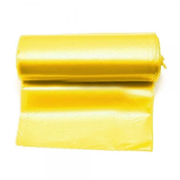 Saci menaj 120l, ALUFIX, 25 saci/rola, galben